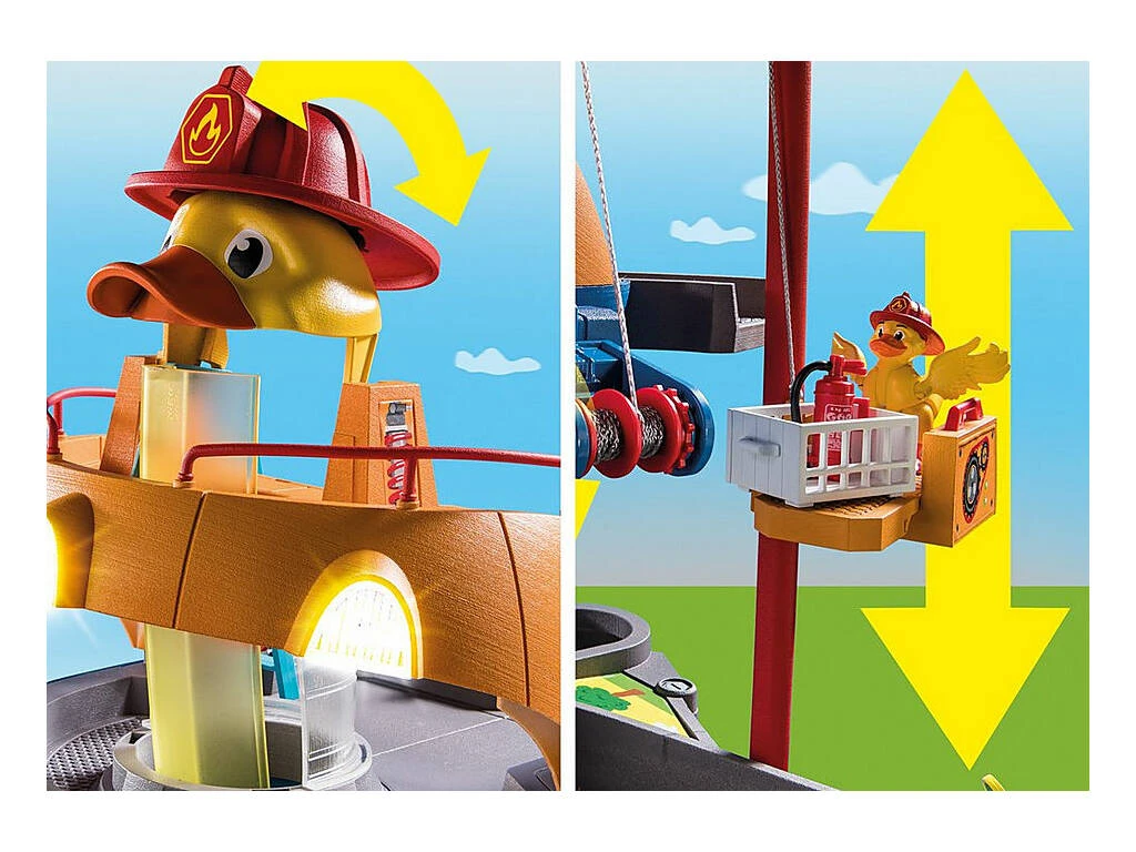 Playmobil Duck On Call Cuartel General 70910 5 Playmobil Duck On Call Cuartel General 70910 - Imagen 5