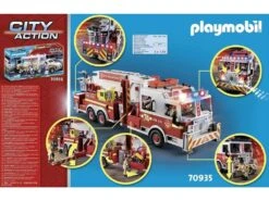 Playmobil Vehículo Bomberos US Tower Ladder 70935 -Juguetes Descuento Tienda 1999962722g08