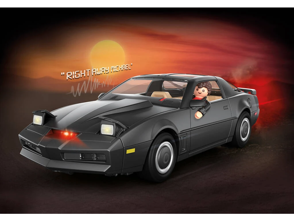 Playmobil Knight Rider K.I.T.T. El Coche Fantástico 70924 2 Playmobil Knight Rider K.I.T.T. El Coche Fantástico 70924 - Imagen 2