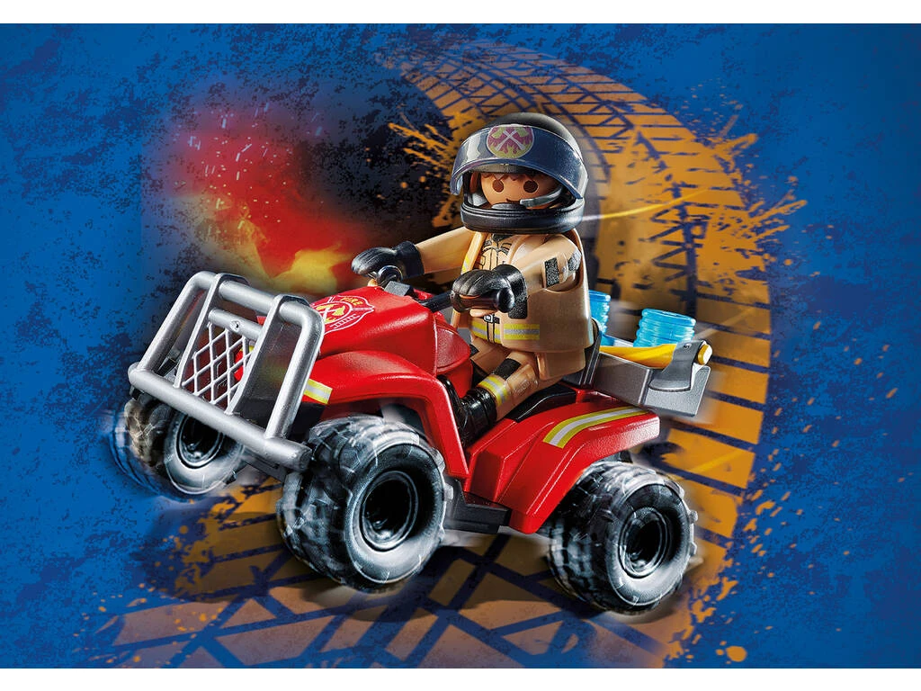 Playmobil Bomberos Speed Quad 71090 2 Playmobil Bomberos Speed Quad 71090 - Imagen 2