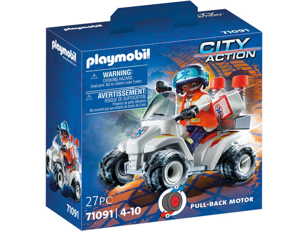 Playmobil Rescate Speed Quad 71091 1 Playmobil Rescate Speed Quad 71091