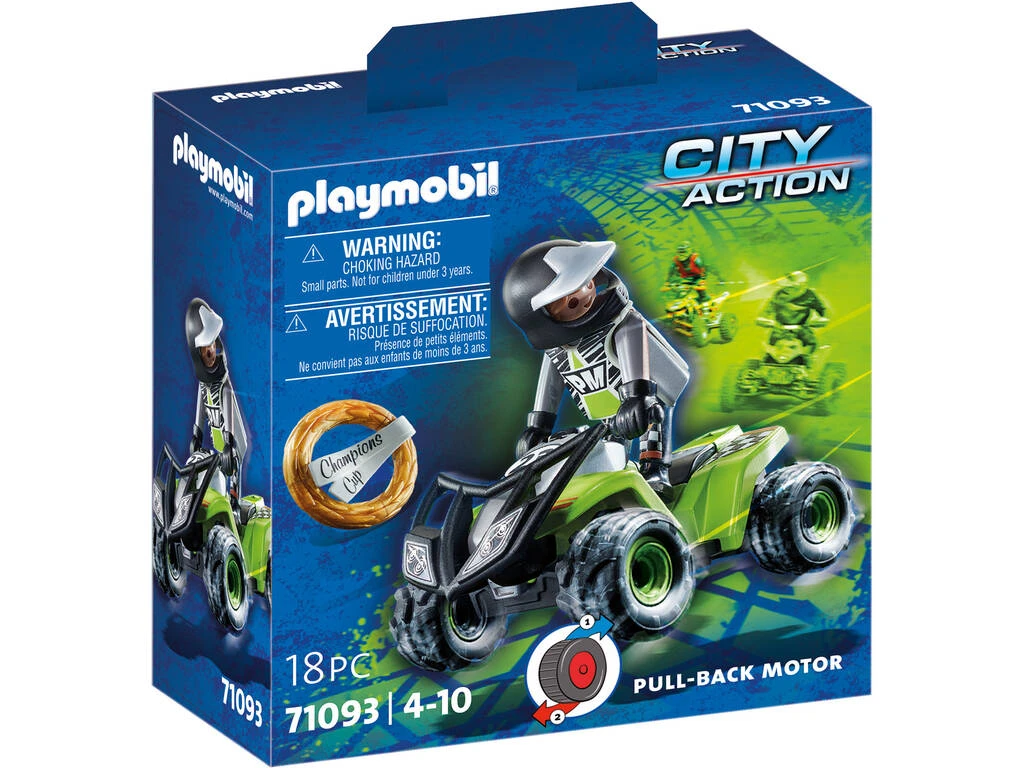 Playmobil Carreras Speed Quad 71093 1 Playmobil Carreras Speed Quad 71093