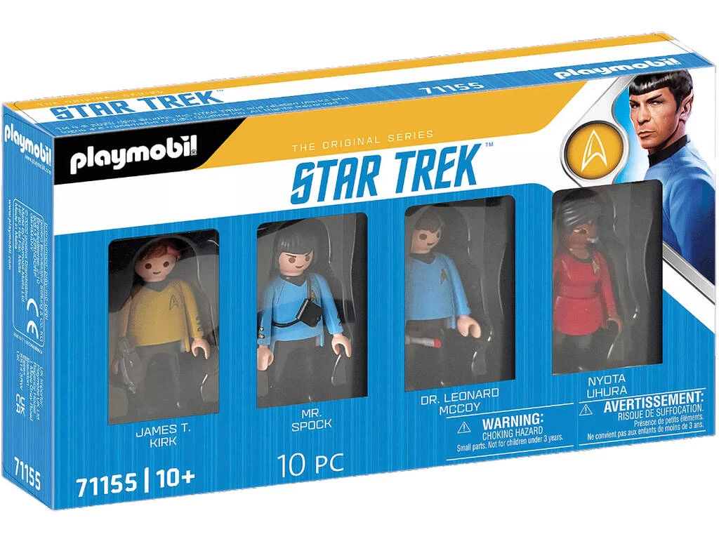 Playmobil Star Trek Pack 4 Figuras 71155 1 Playmobil Star Trek Pack 4 Figuras 71155
