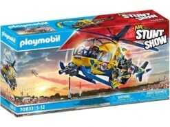 Playmobil Air Stunt Show Helicóptero De Rodaje De Película 70833