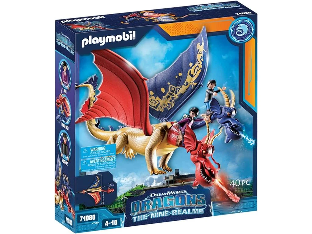 Playmobil Dragons Nine Realms Wu And Wei And Jun 71080 1 Playmobil Dragons Nine Realms Wu And Wei And Jun 71080
