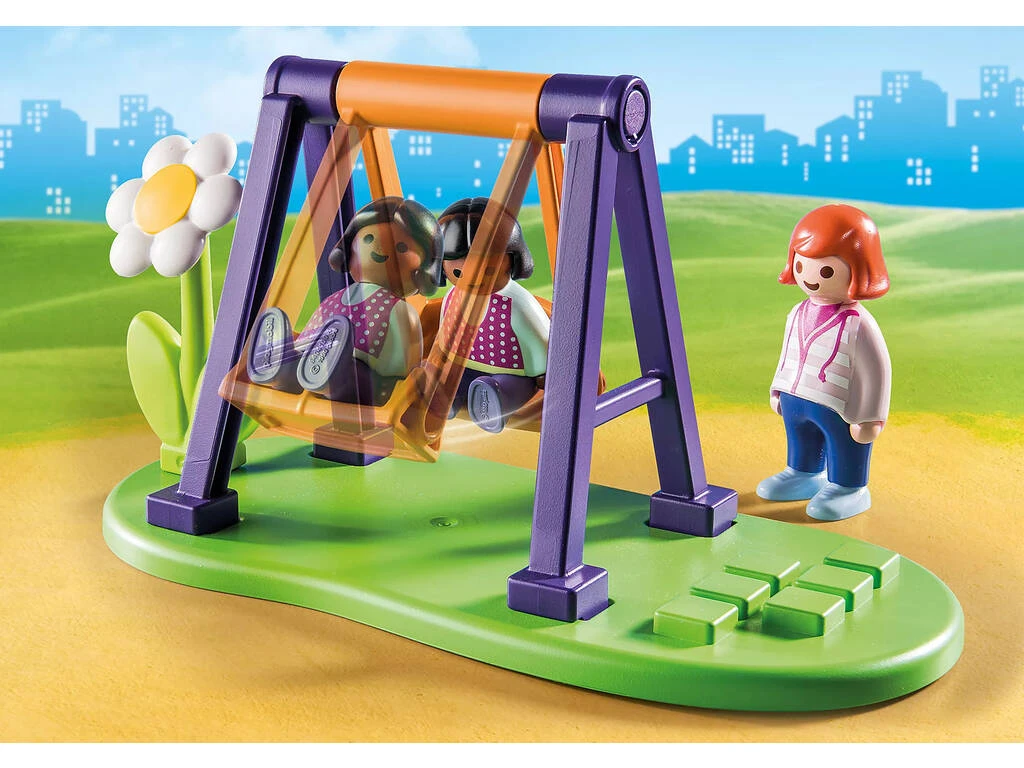 Playmobil 1.2.3 Parque Infantil 71157 4 Playmobil 1.2.3 Parque Infantil 71157 - Imagen 4