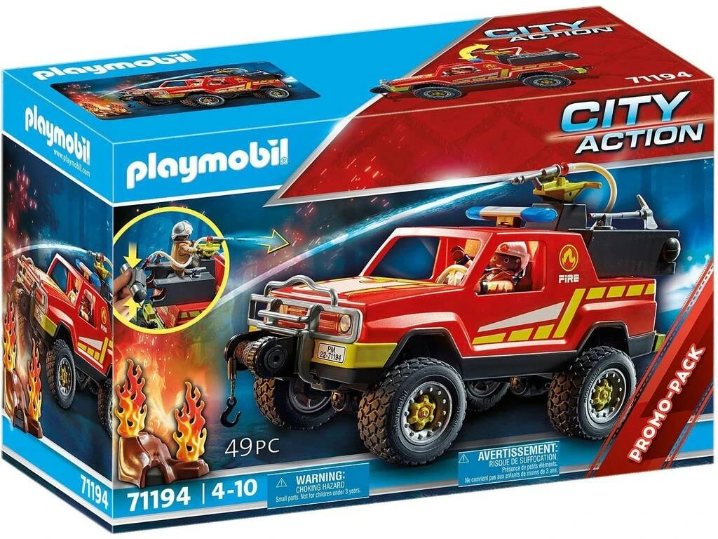 Playmobil Camión De Bomberos 71194 1 Playmobil Camión De Bomberos 71194