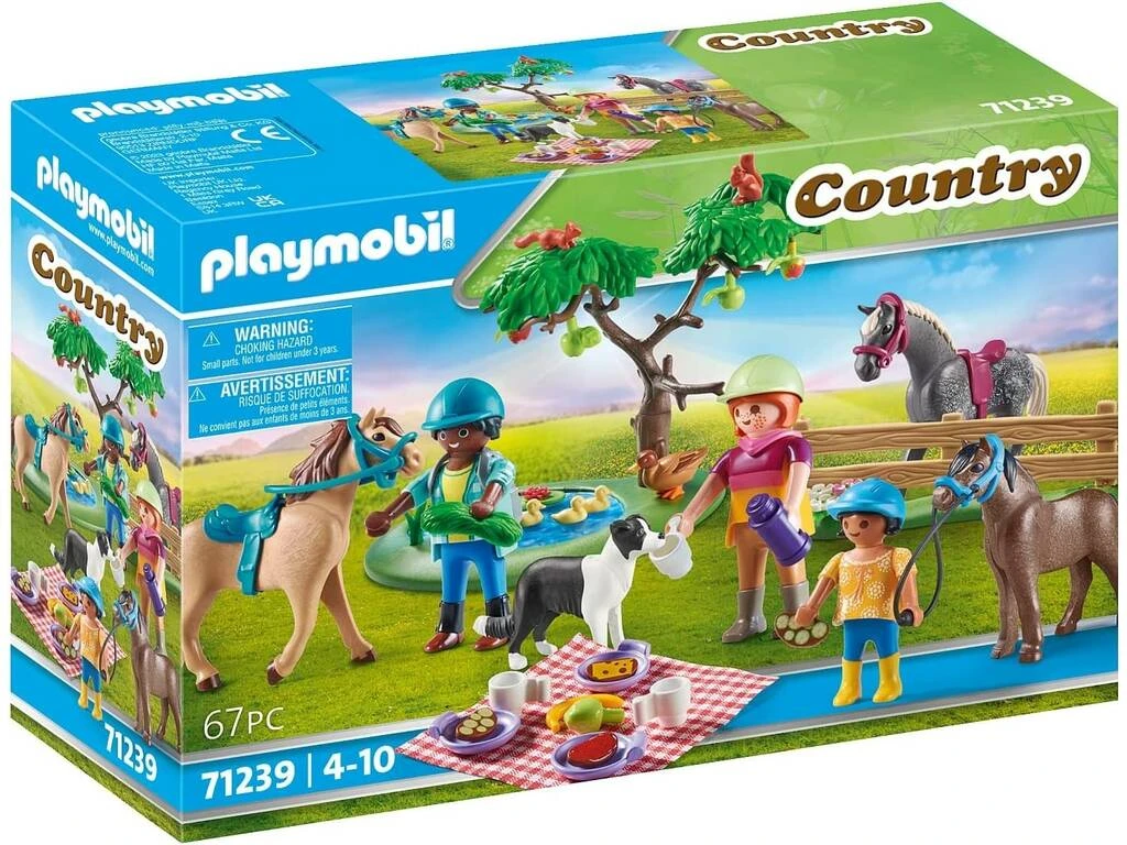 Playmobil Country Excursion De Picnic Con Caballos 71239 1 Playmobil Country Excursion De Picnic Con Caballos 71239