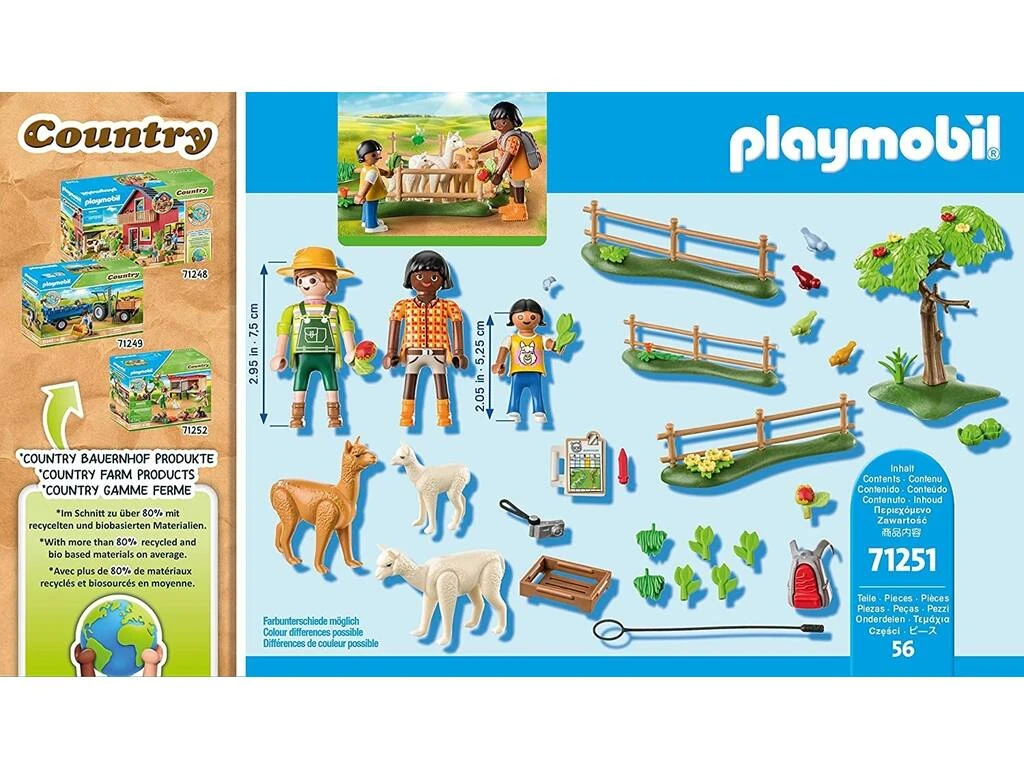 Playmobil Country Paseo Con Alpaca 71251 2 Playmobil Country Paseo Con Alpaca 71251 - Imagen 2