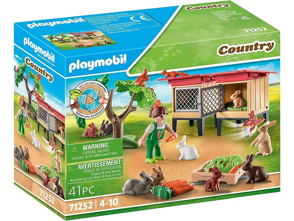 Playmobil Country Conejera 71252 1 Playmobil Country Conejera 71252