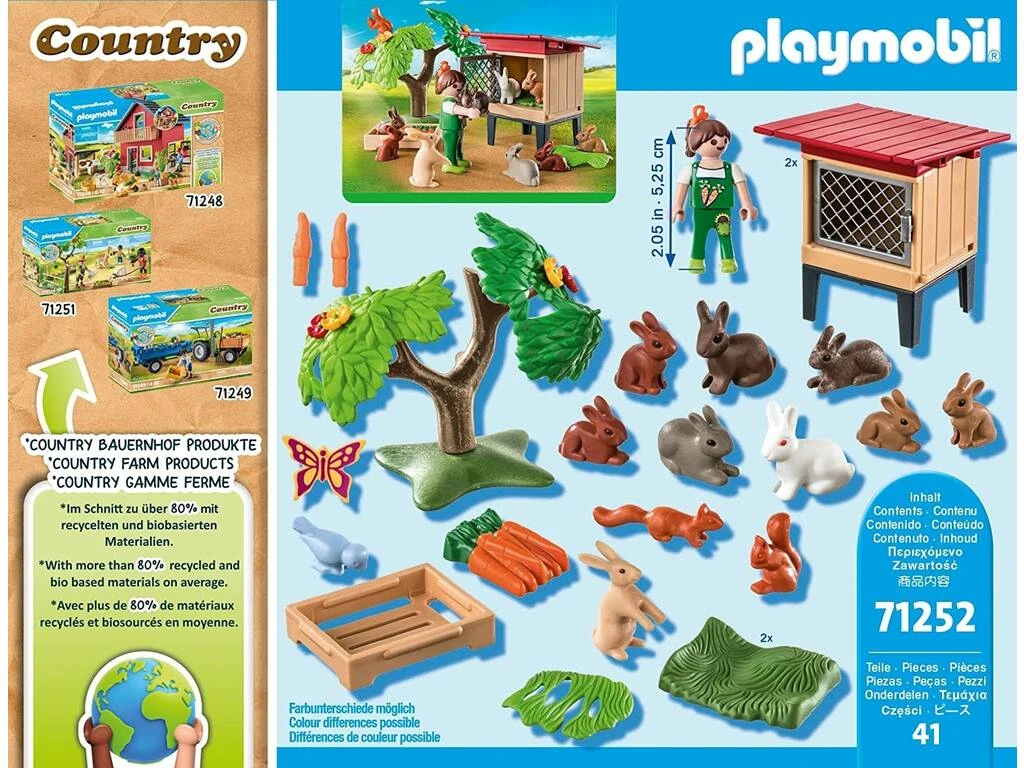 Playmobil Country Conejera 71252 2 Playmobil Country Conejera 71252 - Imagen 2