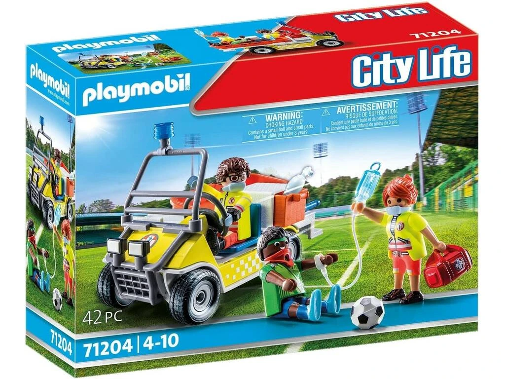 Playmobil City Life Coche De Rescate 71204 1 Playmobil City Life Coche De Rescate 71204