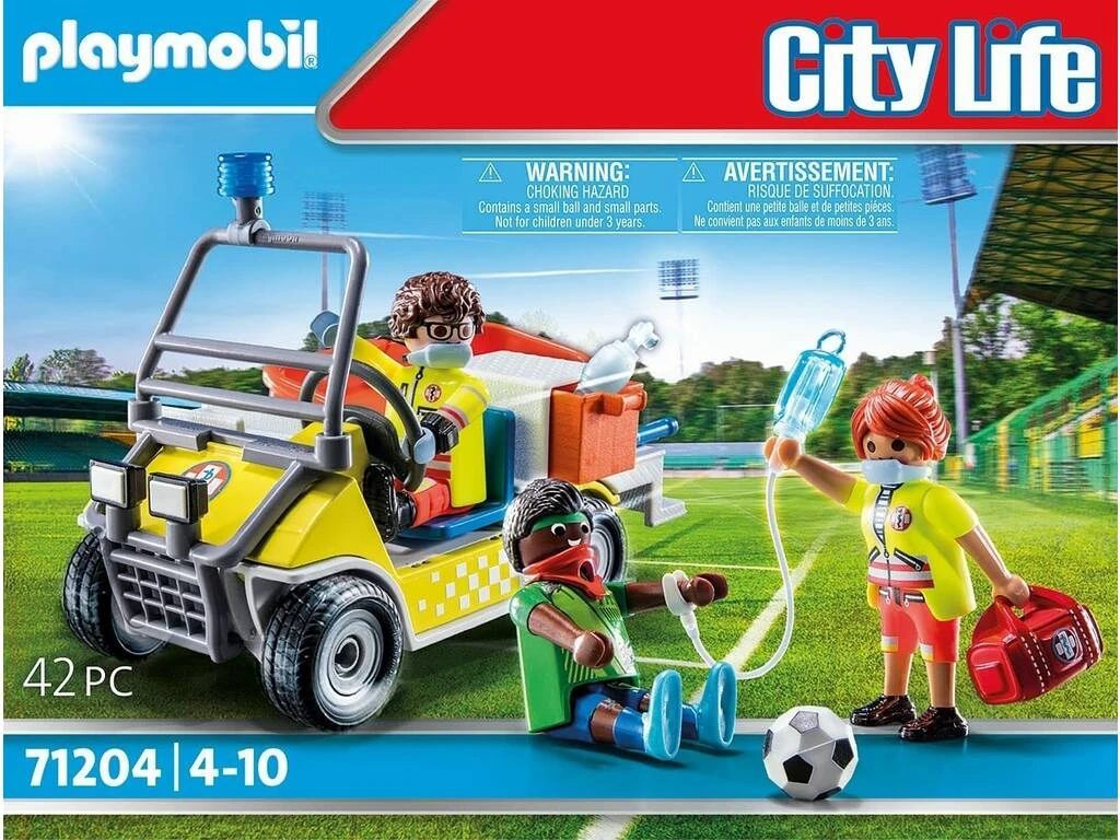 Playmobil City Life Coche De Rescate 71204 3 Playmobil City Life Coche De Rescate 71204 - Imagen 3