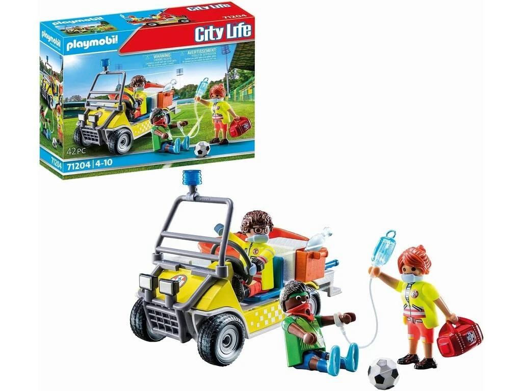 Playmobil City Life Coche De Rescate 71204 4 Playmobil City Life Coche De Rescate 71204 - Imagen 4