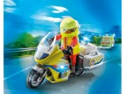 Playmobil City Life Moto De Emergencias Con Luz Intermitente 71205 -Juguetes Descuento Tienda 1999968566g01
