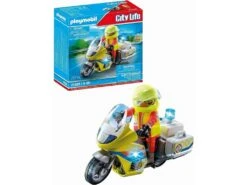 Playmobil City Life Moto De Emergencias Con Luz Intermitente 71205 -Juguetes Descuento Tienda 1999968566g05