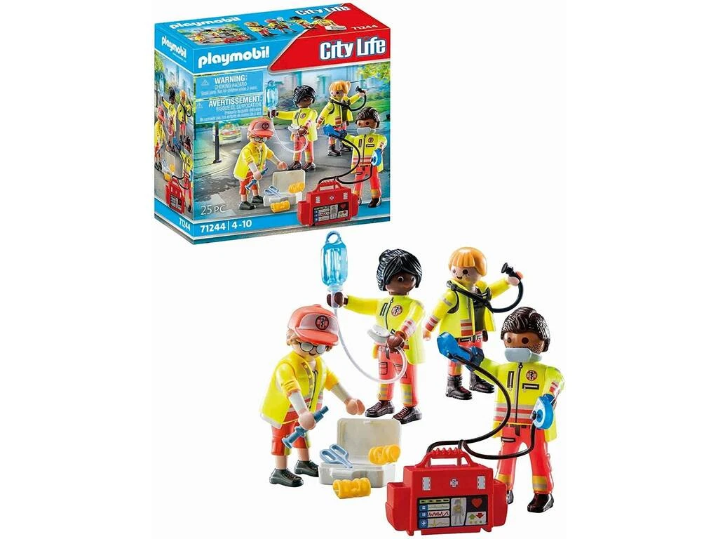 Playmobil City Life Equipo De Rescate 71244 2 Playmobil City Life Equipo De Rescate 71244 - Imagen 2