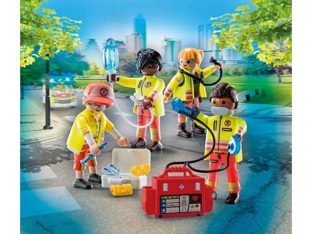 Playmobil City Life Equipo De Rescate 71244 3 Playmobil City Life Equipo De Rescate 71244 - Imagen 3