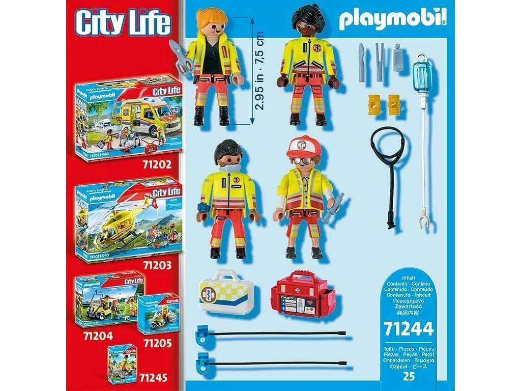 Playmobil City Life Equipo De Rescate 71244 5 Playmobil City Life Equipo De Rescate 71244 - Imagen 5