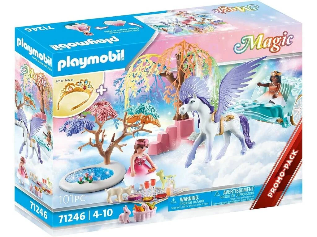 Playmobil Mundo Mágico Picnic Con Carruaje Pegaso 71246 1 Playmobil Mundo Mágico Picnic Con Carruaje Pegaso 71246