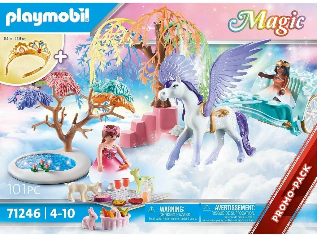 Playmobil Mundo Mágico Picnic Con Carruaje Pegaso 71246 3 Playmobil Mundo Mágico Picnic Con Carruaje Pegaso 71246 - Imagen 3