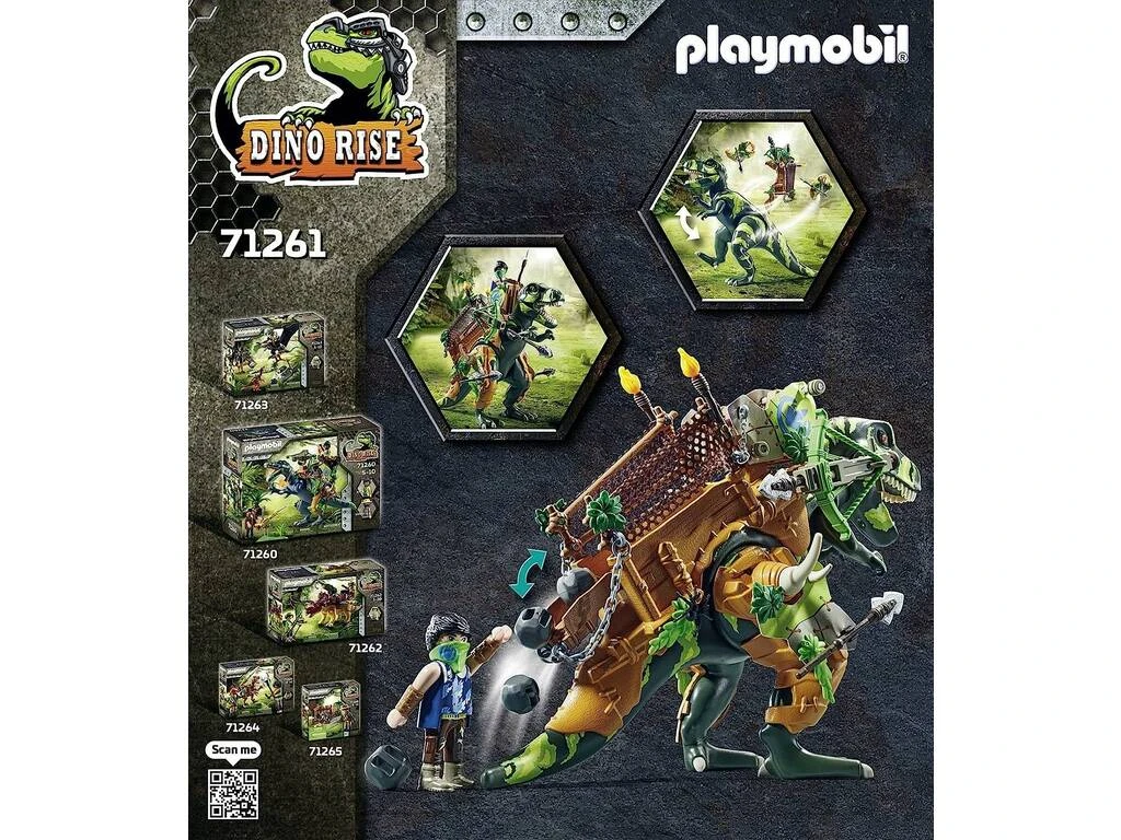 Playmobil Dino Rise T-Rex 71261 6 Playmobil Dino Rise T-Rex 71261 - Imagen 6