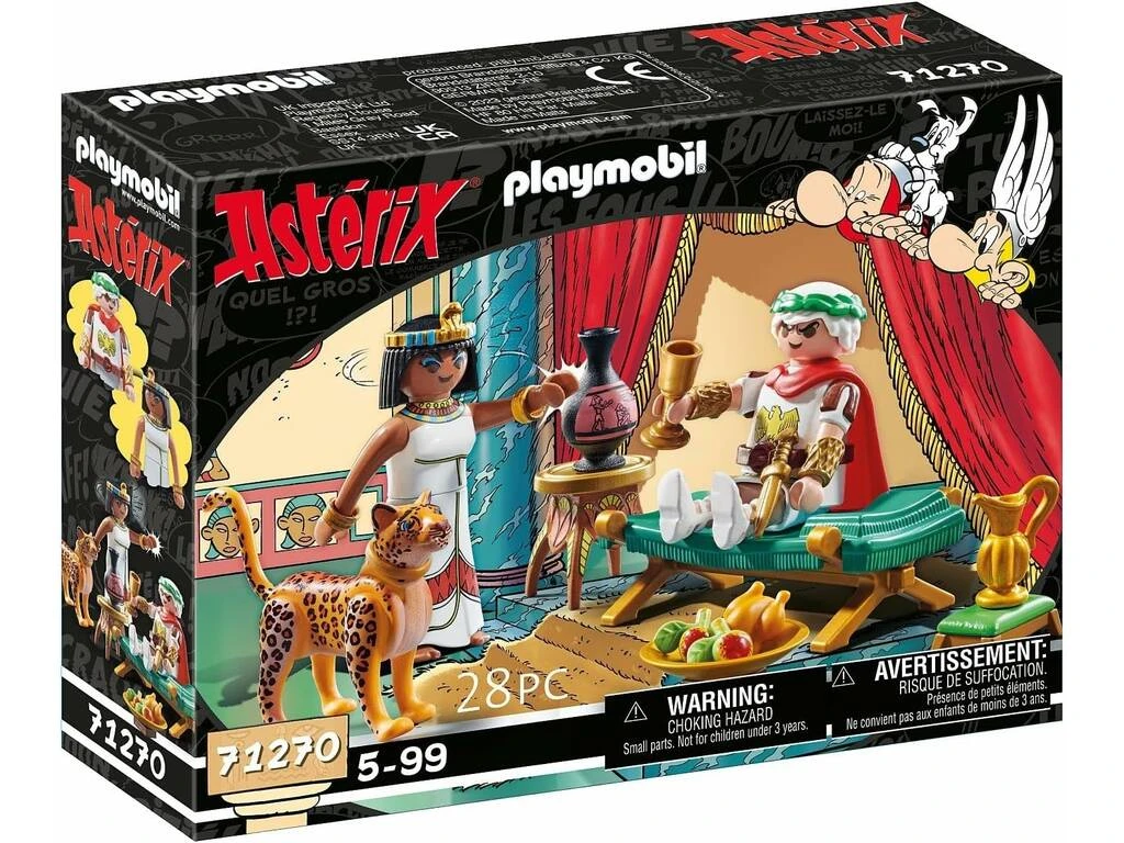 Playmobil Axteríx César Y Cleopatra 71270 1 Playmobil Axteríx César Y Cleopatra 71270