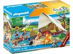 Playmobil Family Fun Familia De Acampada 70743