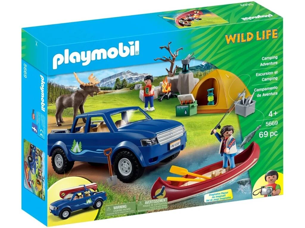 Playmobil Wild Life Club Set De Camping De Playmobil 5669 1 Playmobil Wild Life Club Set De Camping De Playmobil 5669
