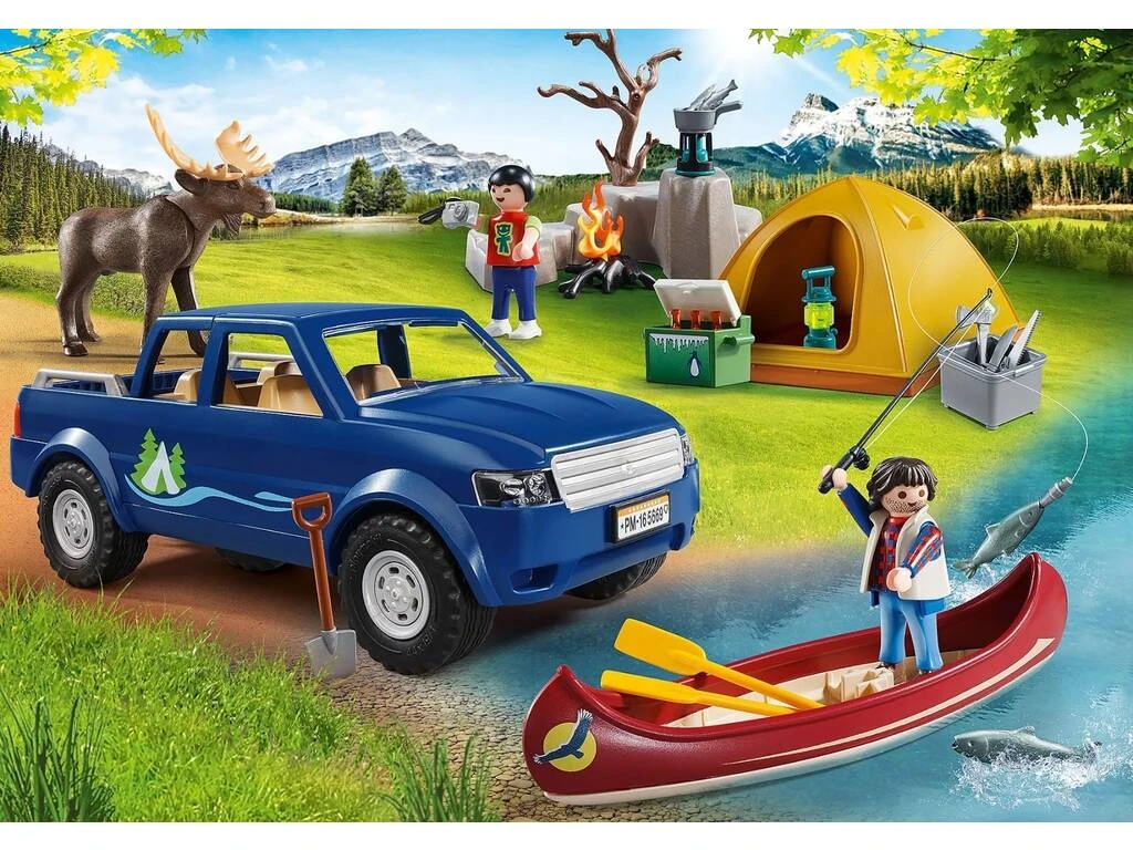 Playmobil Wild Life Club Set De Camping De Playmobil 5669 5 Playmobil Wild Life Club Set De Camping De Playmobil 5669 - Imagen 5