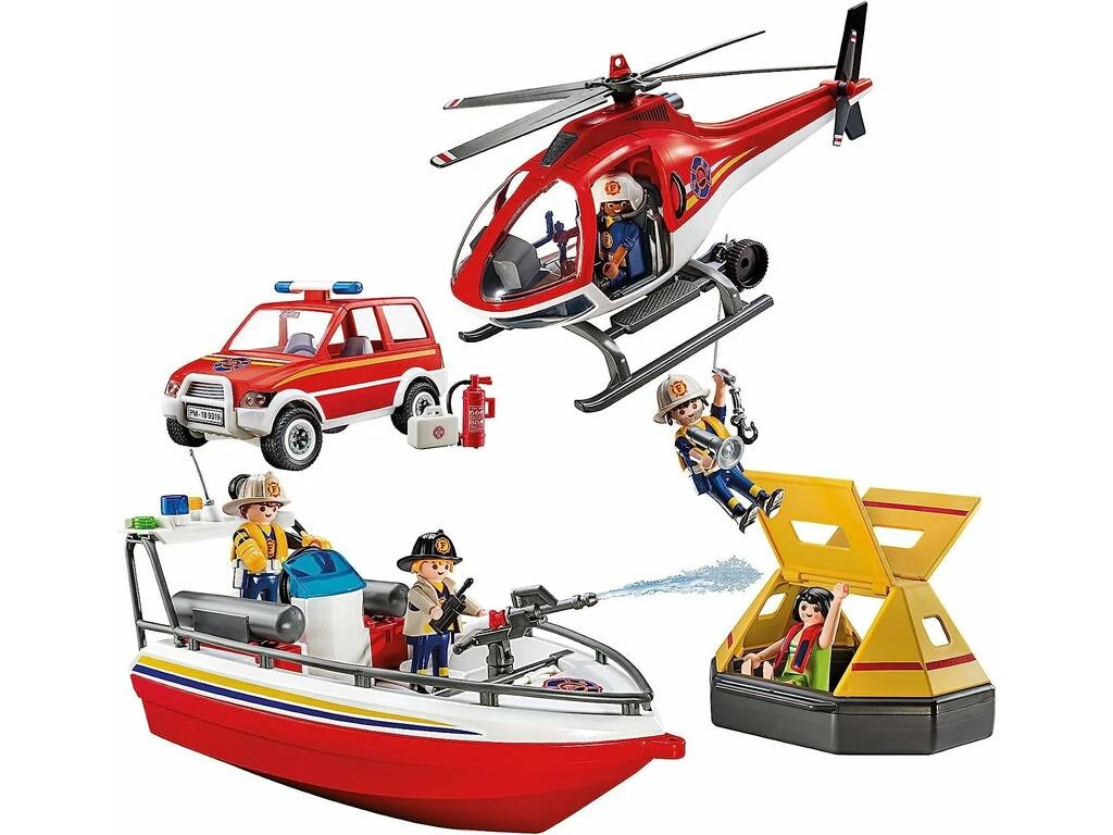 Playmobil Rescate De Incendios De Playmobil 9319 2 Playmobil Rescate De Incendios De Playmobil 9319 - Imagen 2