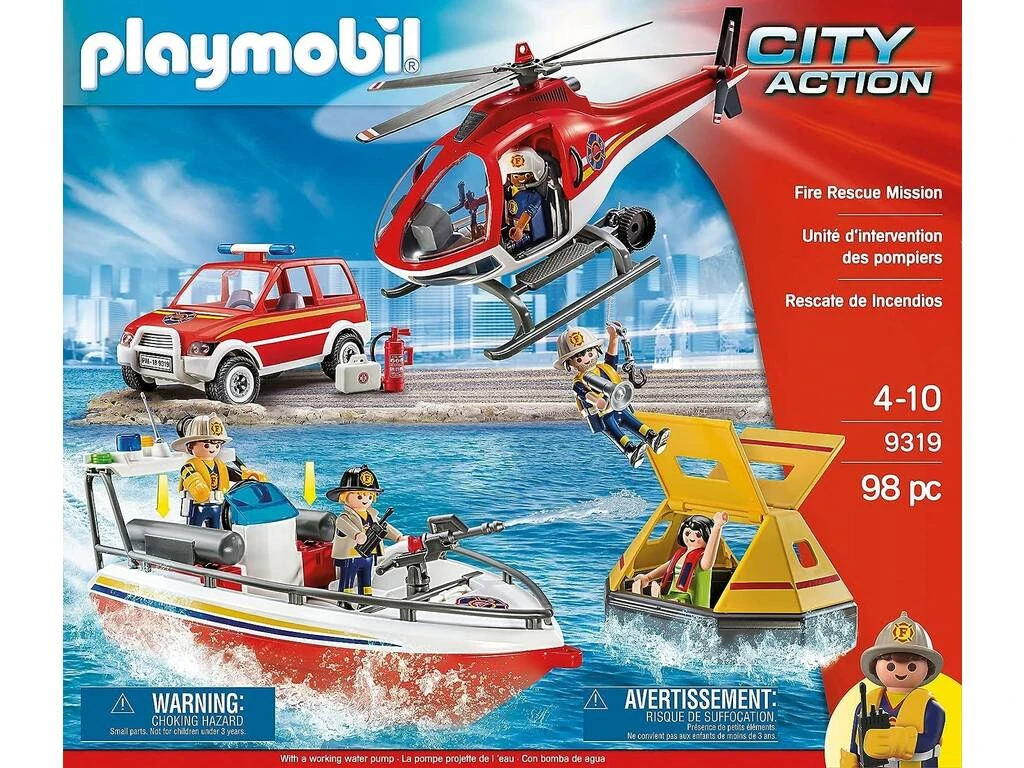 Playmobil Rescate De Incendios De Playmobil 9319 7 Playmobil Rescate De Incendios De Playmobil 9319 - Imagen 7
