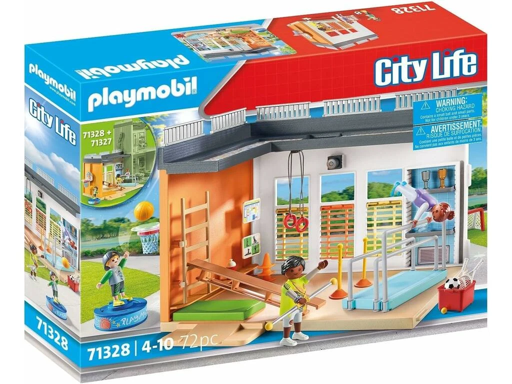Playmobil City Life Gimnasio Extensión De Playmobil 71328 1 Playmobil City Life Gimnasio Extensión De Playmobil 71328
