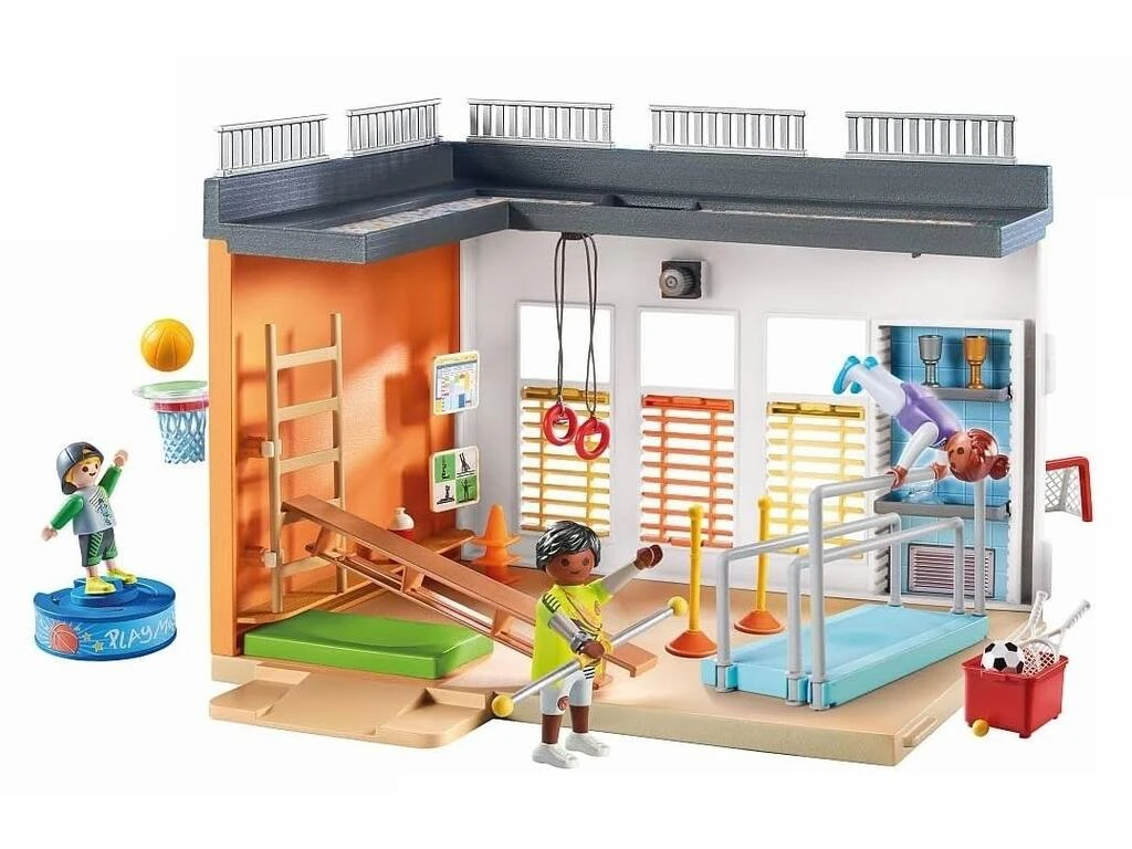 Playmobil City Life Gimnasio Extensión De Playmobil 71328 2 Playmobil City Life Gimnasio Extensión De Playmobil 71328 - Imagen 2