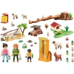 Playmobil - Zoo De Mascotas Con Animales De Juguete ㅤ 11 Playmobil - Zoo De Mascotas Con Animales De Juguete ㅤ -Juguetes Descuento Tienda medias 101