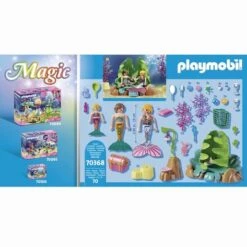 Playmobil - Salón Coral De Sirenas 70368 -Juguetes Descuento Tienda medias 113