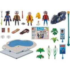 Playmobil - Regreso Al Futuro Persecución En Monopatín 70634 -Juguetes Descuento Tienda medias 132