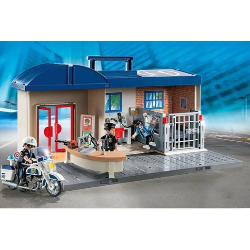 Playmobil - Estación De Policía Maletín - 5299 2 Playmobil - Estación De Policía Maletín - 5299 - Imagen 2