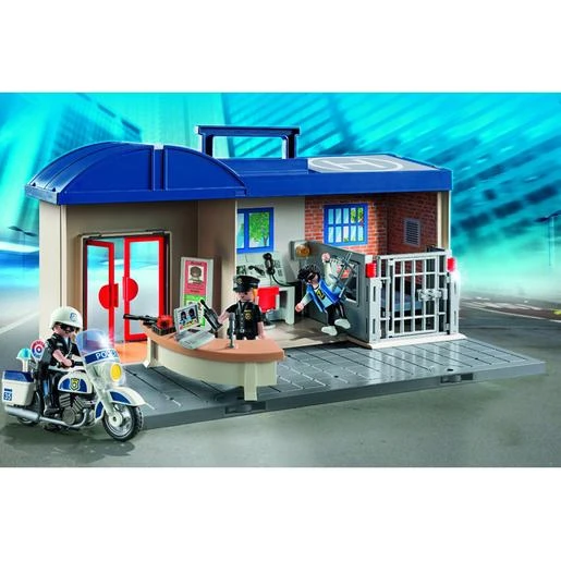 Playmobil - Estación De Policía Maletín - 5299 4 Playmobil - Estación De Policía Maletín - 5299 - Imagen 4