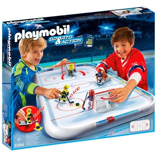 Playmobil - Campo De Hockey Sobre Hielo - 5594 1 Playmobil - Campo De Hockey Sobre Hielo - 5594