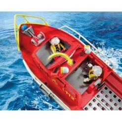 Playmobil - Barco De Bomberos - 70147 -Juguetes Descuento Tienda medias 181