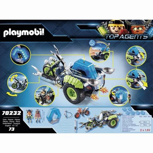 Playmobil - Arctic Rebels Triciclo De Hielo 70232 5 Playmobil - Arctic Rebels Triciclo De Hielo 70232 - Imagen 5