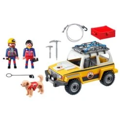Playmobil - Vehículo De Rescate De Montaña - 9128 7 Playmobil - Vehículo De Rescate De Montaña - 9128 -Juguetes Descuento Tienda medias 22