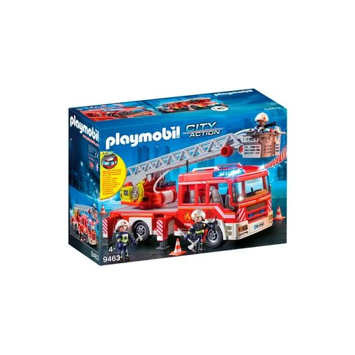 Playmobil - Camión De Bomberos Con Escalera - 9463 1 Playmobil - Camión De Bomberos Con Escalera - 9463