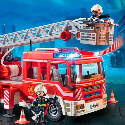Playmobil - Camión De Bomberos Con Escalera - 9463 2 Playmobil - Camión De Bomberos Con Escalera - 9463 - Imagen 2