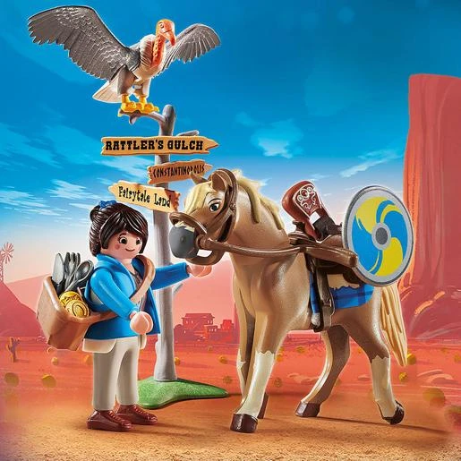 Playmobil - Marla Con Caballo Playmobil The Movie - 70072 2 Playmobil - Marla Con Caballo Playmobil The Movie - 70072 - Imagen 2
