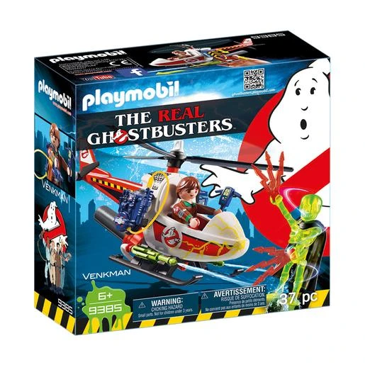 Playmobil - Cazafantasmas Venkman Con Helicóptero - 9385 1 Playmobil - Cazafantasmas Venkman Con Helicóptero - 9385