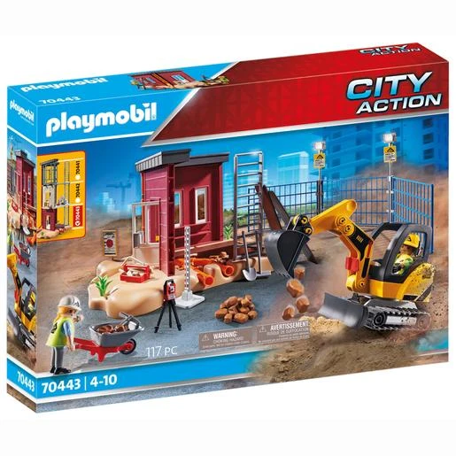Playmobil - Mini Excavadora 70443 1 Playmobil - Mini Excavadora 70443