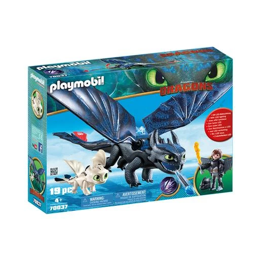 Playmobil - Hipo Y Desdentado Con Bebé Dragón - 70037 1 Playmobil - Hipo Y Desdentado Con Bebé Dragón - 70037