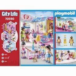 Playmobil - Estudio Diseño De Moda 70590 -Juguetes Descuento Tienda medias 401